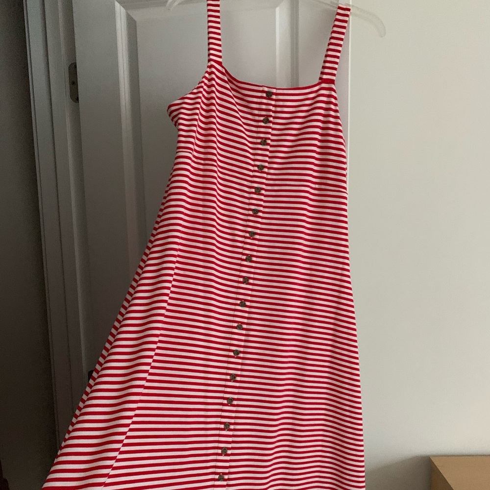 Red & White dress